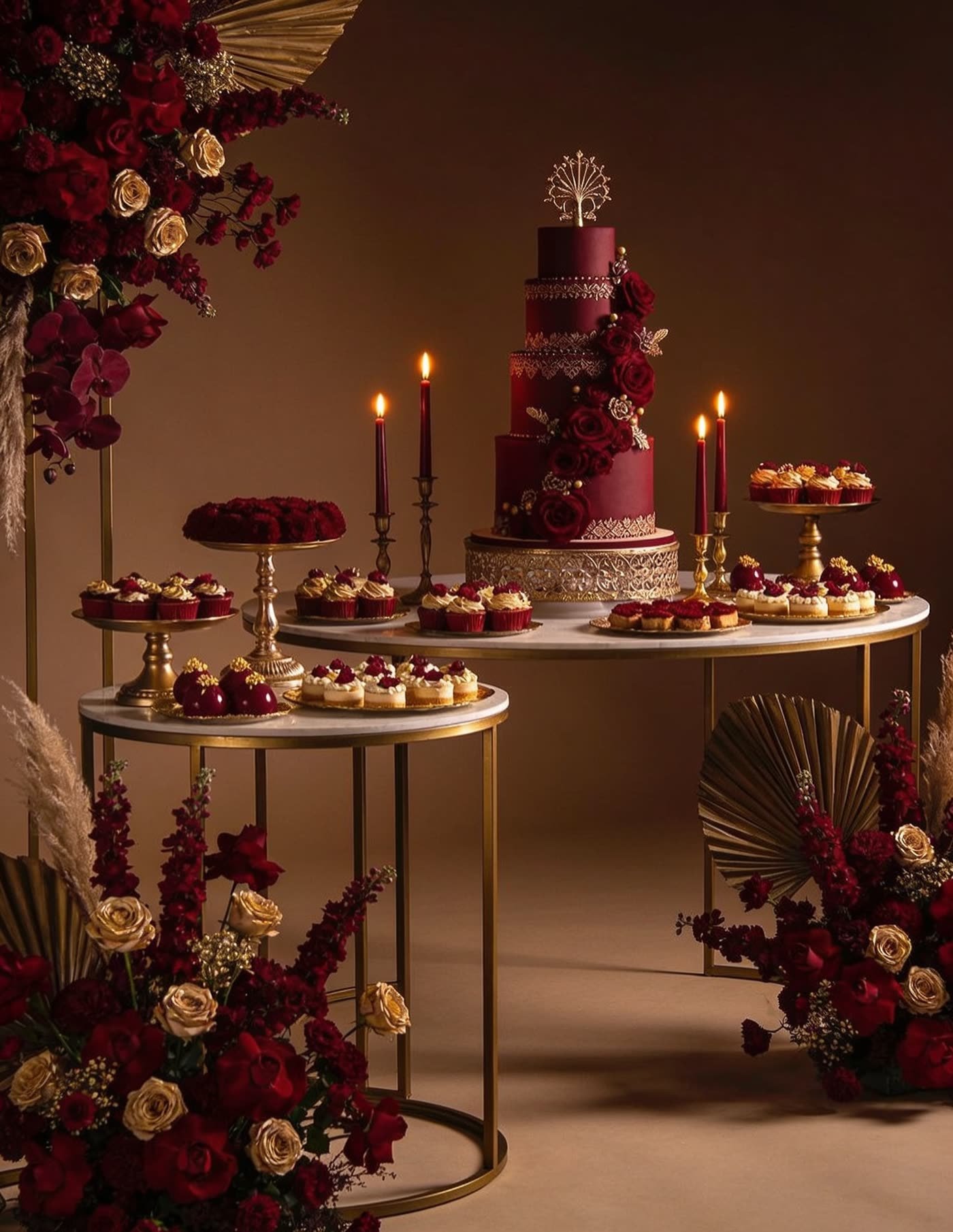 Dessert table styling