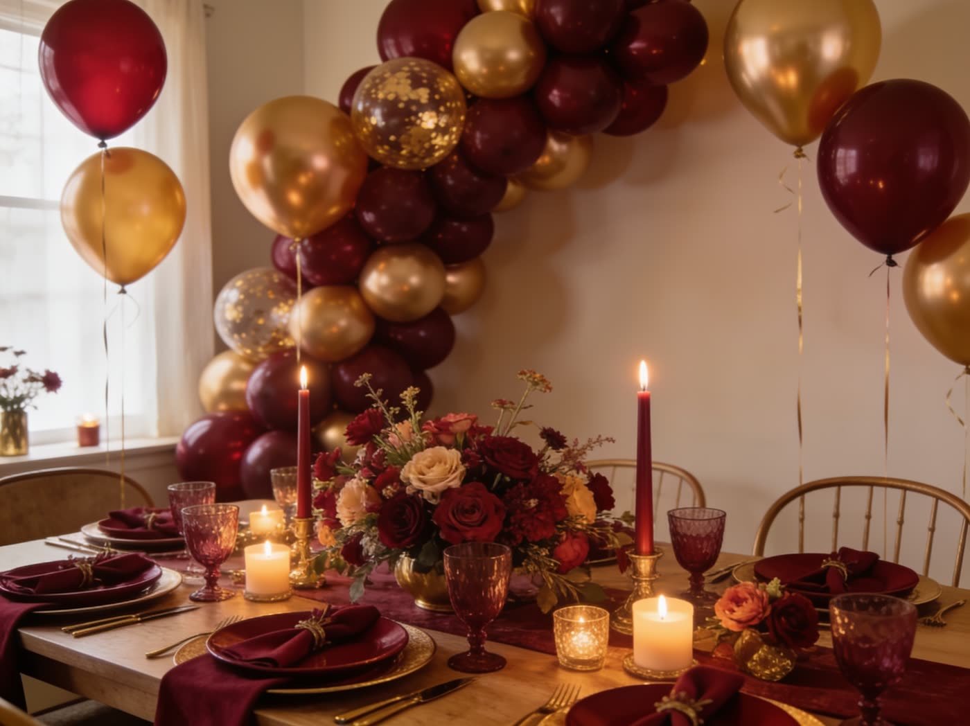 Private celebration styling